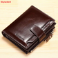 Men's Folding Leather Zipper Wallet - skyjackerz