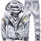 Grey / XS Casual Tracksuit Sportswear For Men - skyjackerz