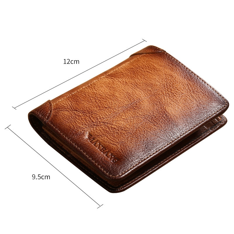 Retro Leather Wallet For Men - skyjackerz