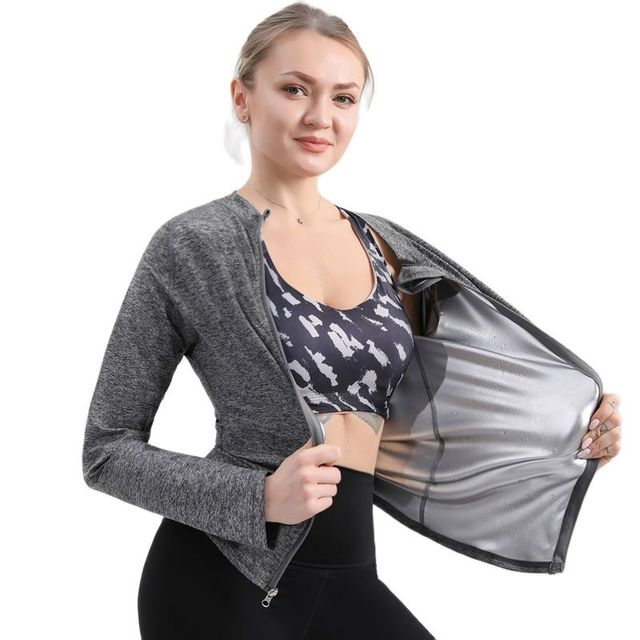 V6 / S Gym Sauna Top For Women - skyjackerz