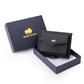 Carbon-Fiber Men's Trifold RFID Blocking Leather Wallet - skyjackerz