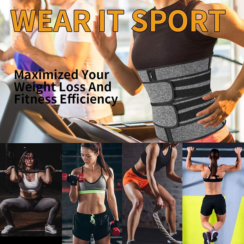 Women Neoprene Waist Trainer Belt - skyjackerz