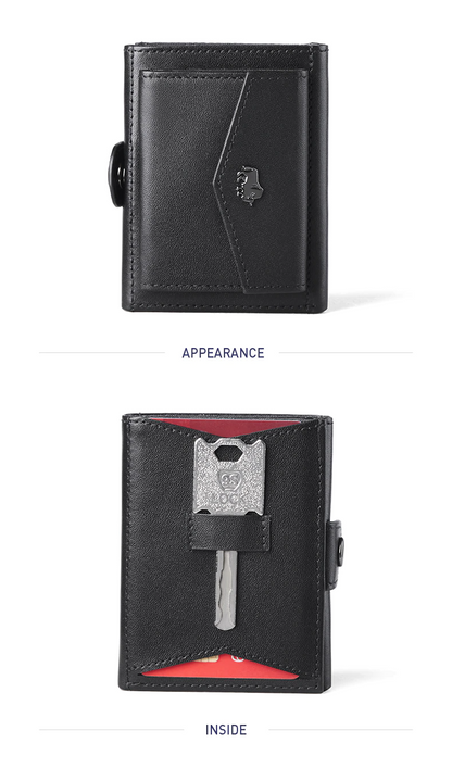 Men's Trifold RFID Blocking Leather Wallet - skyjackerz