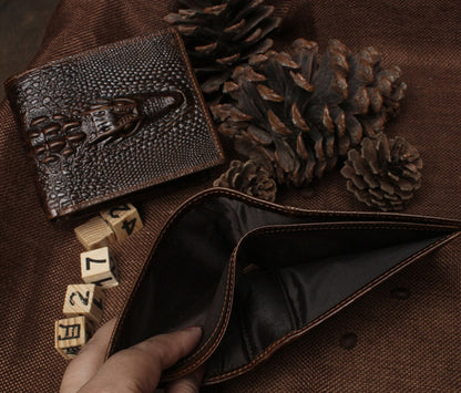 Men's Luxury Crocodile Wallet - skyjackerz