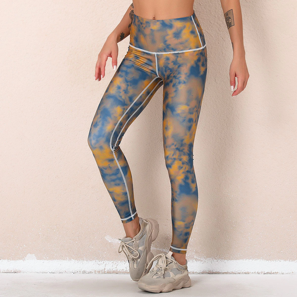 Colorful Yoga Pants for Women - skyjackerz