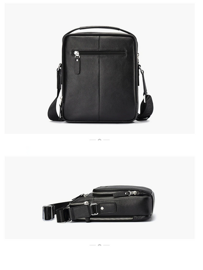 Men's Leather Crossbody Shoulder Bag - skyjackerz
