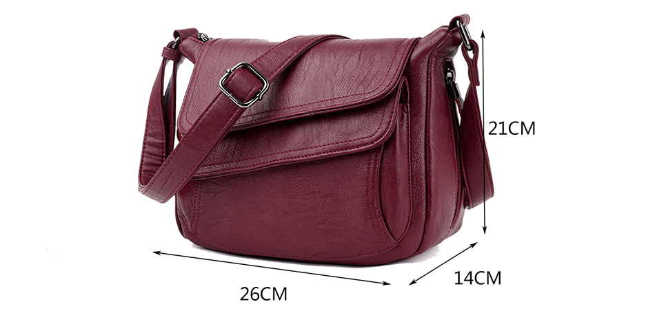 Faith Leather Shoulder Bags For Women - skyjackerz