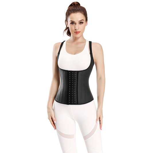 Black / XS Latex Waist Trainer For Women - skyjackerz