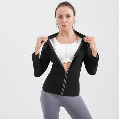 V7 / S Gym Sauna Top For Women - skyjackerz