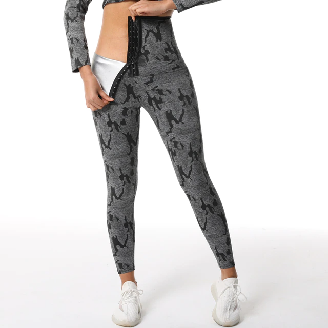 Pattern-L-V2 / S Women's Hot Sauna Sweatpants - skyjackerz