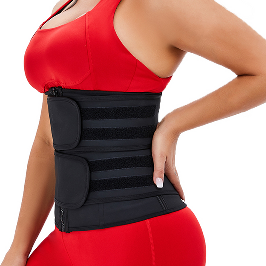 Black / S Women's Detachable Waist Trainer Belt - skyjackerz