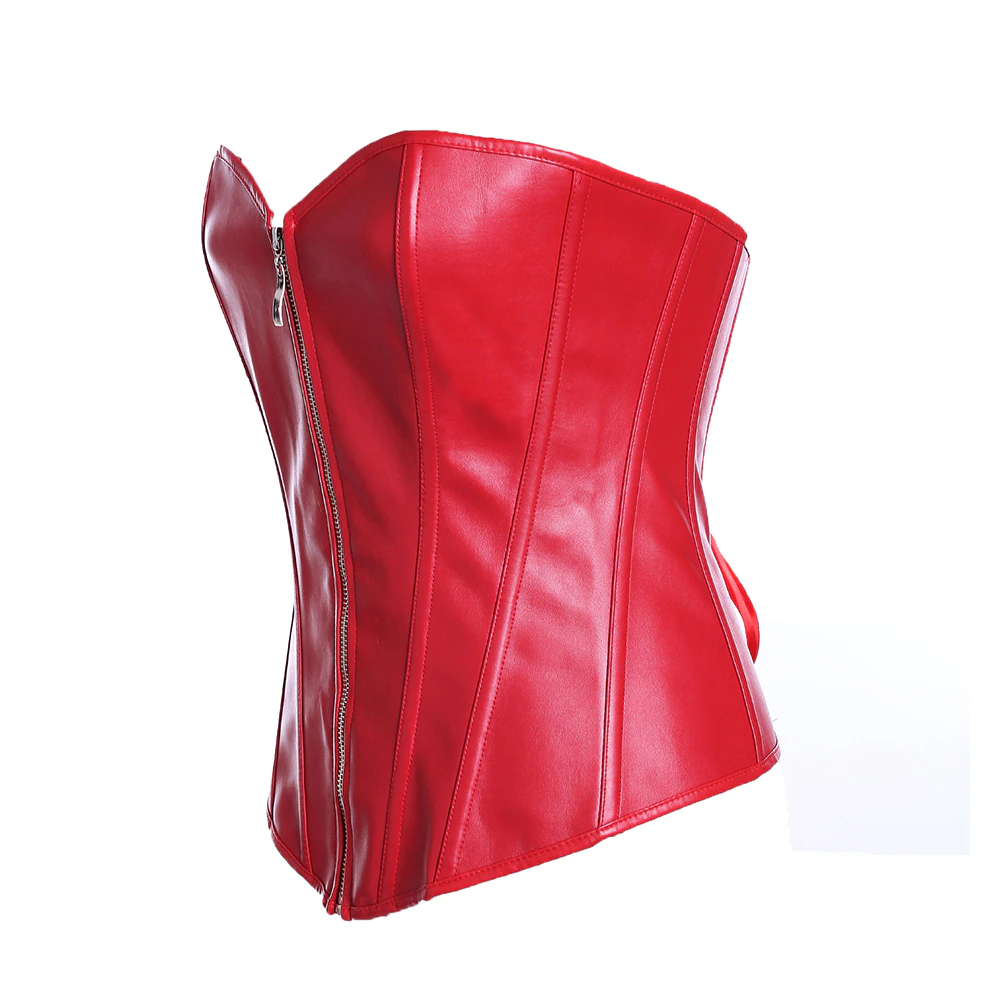 Faux Leather Corset For Women - skyjackerz