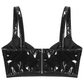 Leather Crop Top For Women - skyjackerz