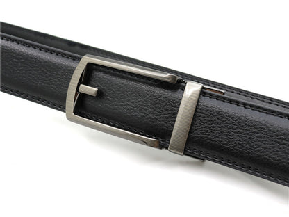 1 / 110 cm Men's Automatic Cowhide Leather Belt - skyjackerz