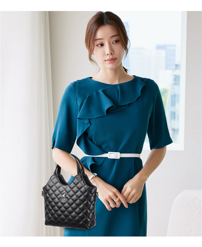 Green Women's Leather Handbag - Bird Design Purse - skyjackerz