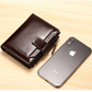 Men's Zipper Anti-Scam Leather Wallet - skyjackerz