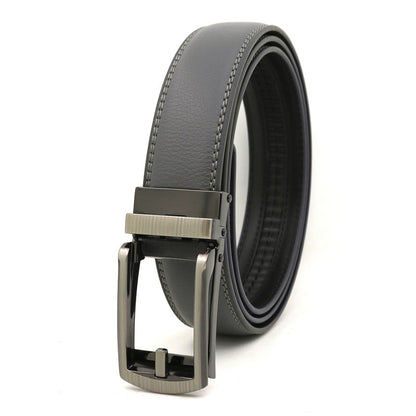 13 / 110 cm Men's Automatic Cowhide Leather Belt - skyjackerz