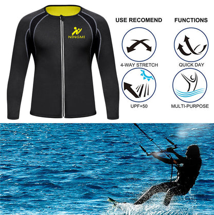 Men's Full Sleeve Neoprene Suna Top - skyjackerz
