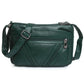 Green-10 Isabella Leather Shoulder Bags For Women - skyjackerz