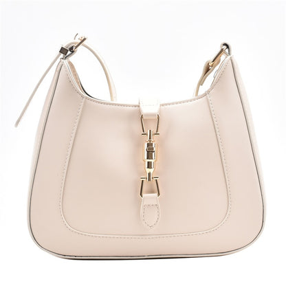 Beige Mia Leather Handbag for Women - Elegant Leather Purse - skyjackerz