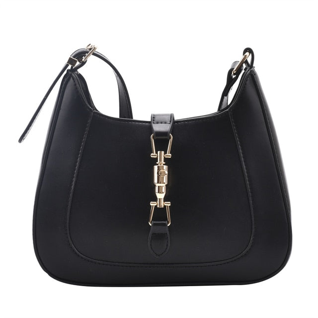 Black Mia Leather Handbag for Women - Elegant Leather Purse - skyjackerz