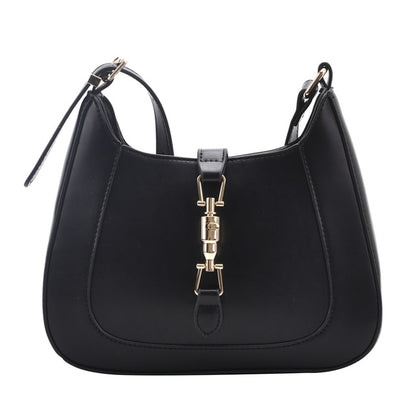 Black Mia Leather Handbag for Women - Elegant Leather Purse - skyjackerz