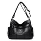 Black Amy Leather Handbags For Women - skyjackerz