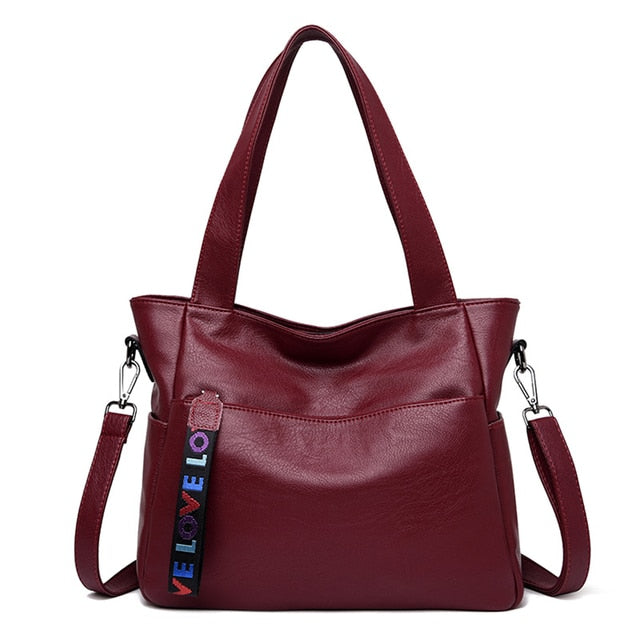 WineRed-39 LoveLove Leather Crossbody Bags For Women - skyjackerz