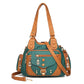 Green Mong Soft Leather Handbags For Woman - skyjackerz