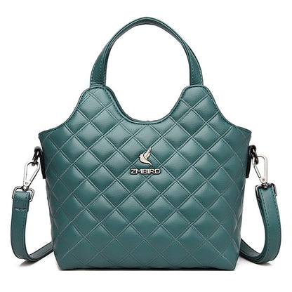 Green Bird Leather Handbags For Women - skyjackerz