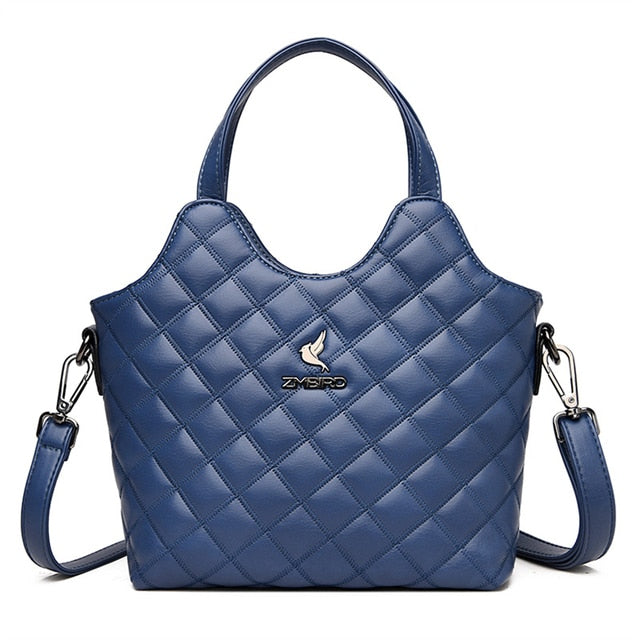 Blue Bird Leather Handbags For Women - skyjackerz