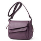 Purple Faith Leather Shoulder Bags For Women - skyjackerz