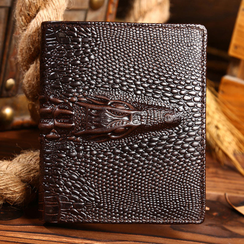 Cross Men's Luxury Crocodile Wallet - skyjackerz