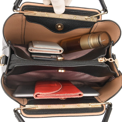 Khaki Hannah Leather Handbag for Women - Durable Leather Purse - skyjackerz