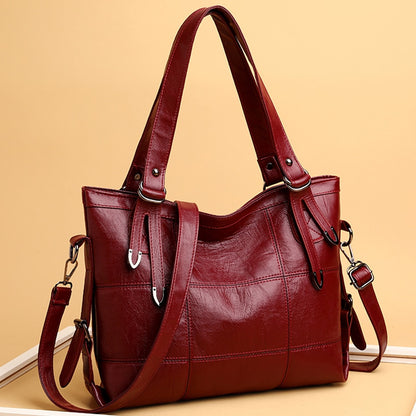Quality beige Leana Leather Handbag for Women - Limited Edition Purse - skyjackerz