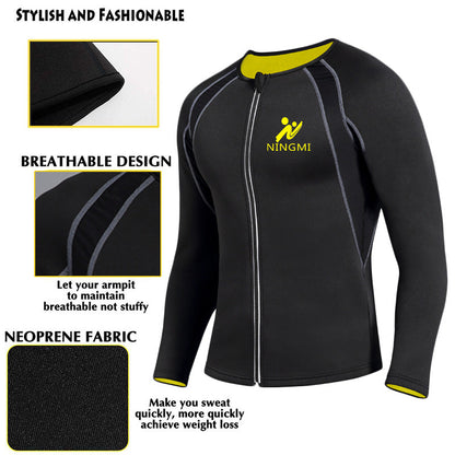 Men's Full Sleeve Neoprene Suna Top - skyjackerz