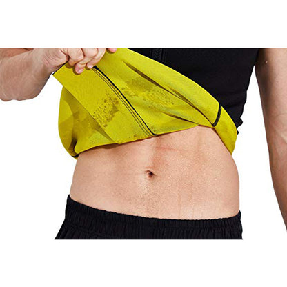 Men's Sleeveless Neoprene Tank Top - skyjackerz