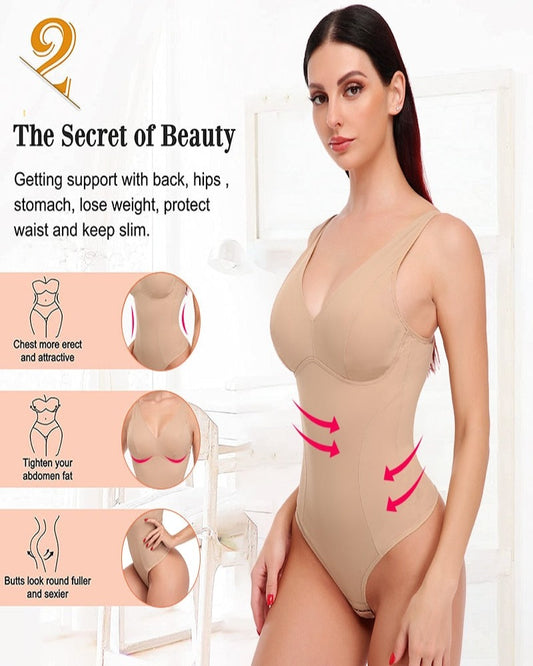 Sexy Shapewear Invisible Bodysuit - skyjackerz