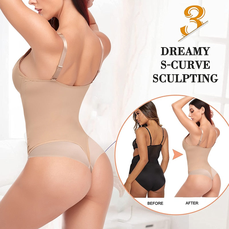 Sexy Shapewear Invisible Bodysuit - skyjackerz