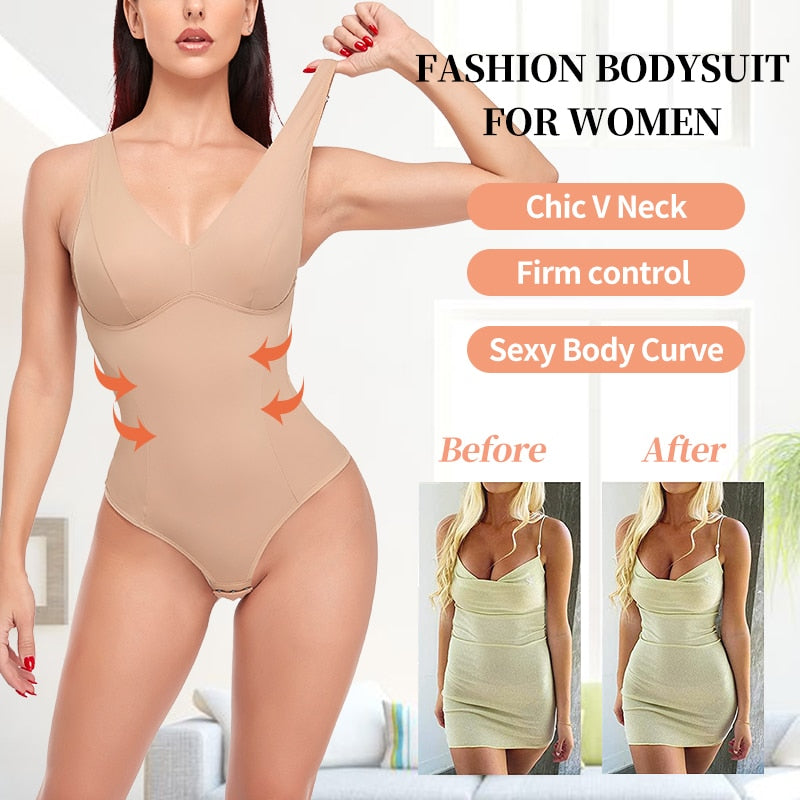 Sexy Shapewear Invisible Bodysuit - skyjackerz