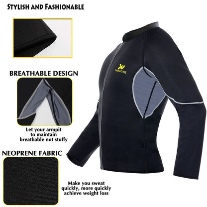 Men's Full Sleeve Neoprene Suna Top - skyjackerz
