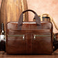 Adams Leather Laptop Bag for Men - skyjackerz