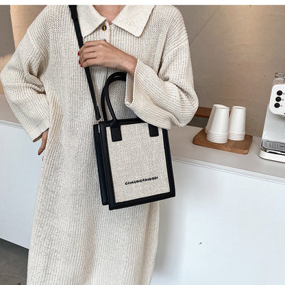 Black Luxury Leather Shoulder Bag for Women - Sparkling Square Design - skyjackerz
