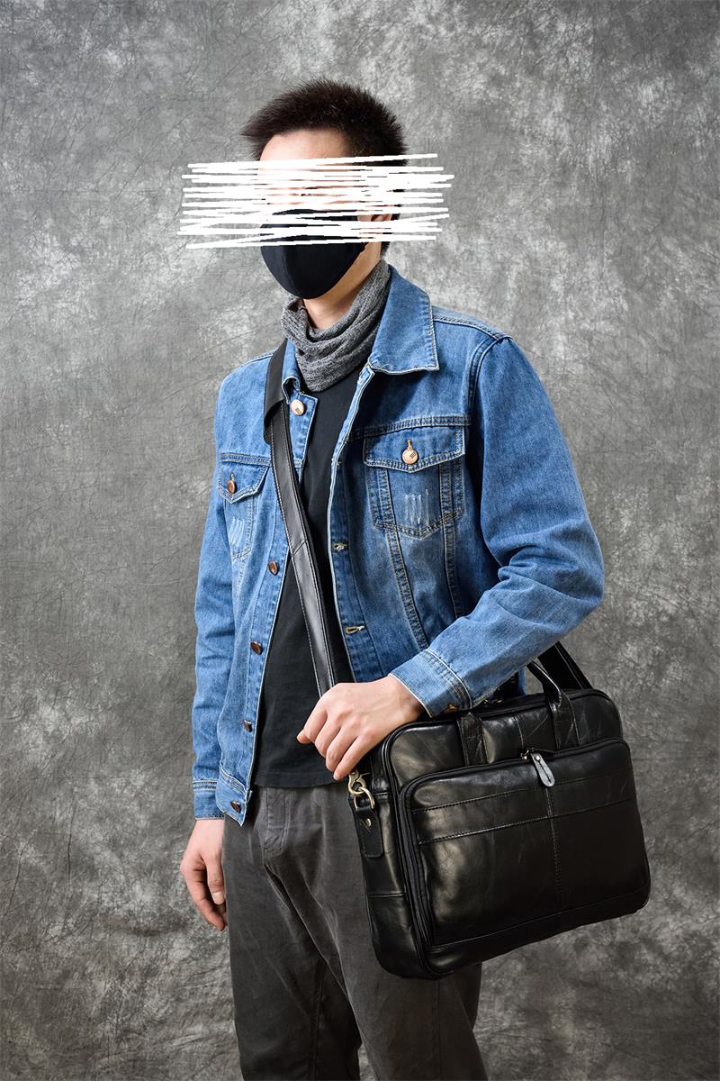 Matthew Leather Laptop Bag For Men - skyjackerz