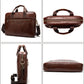 Adams Leather Laptop Bag for Men - skyjackerz