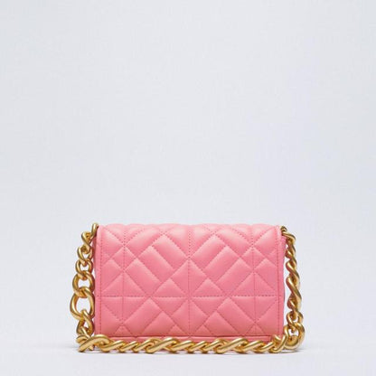 pink--metal / s-22cmx5cmx13cm Handbag Clutch Tote Bags For Women - skyjackerz