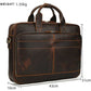 Dark Brown1(43cm) Matthew Leather Laptop Bag For Men - skyjackerz
