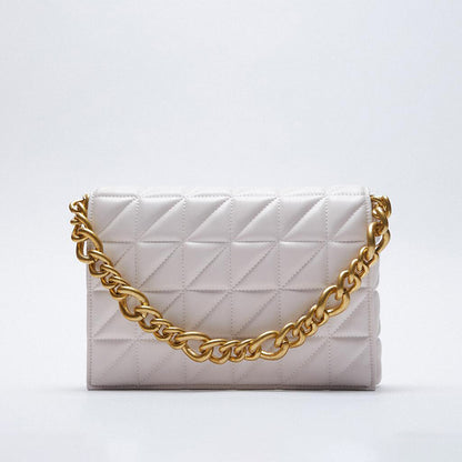 pink--metal / s-22cmx5cmx13cm Women's Leather Tote Bag - Handbag Clutch Collection - skyjackerz