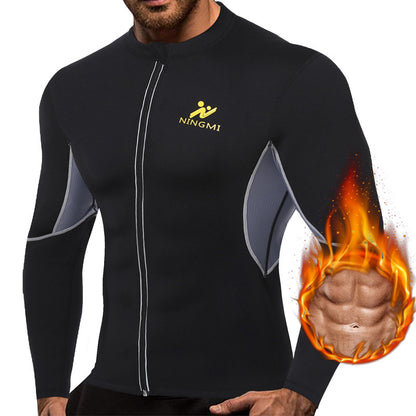 A / S Men's Full Sleeve Neoprene Suna Top - skyjackerz